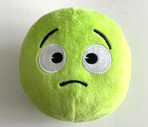 Mini peluche emoji - vert, !