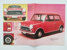 Poster Doppio Mini Cooper 1000 / 1300 - Commodore GS / GS Coupé