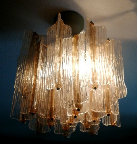 Lampadario originale venini - lampadario,
