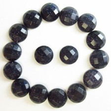 Cabochon tondo 16 pezzi 14x5