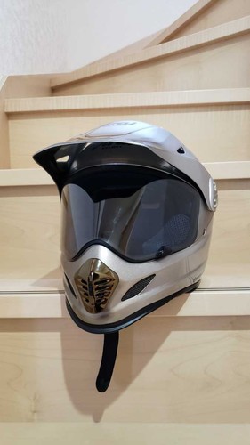 Arai motard helmet silver - tx,