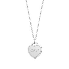 Ops Necklace! Women's Steel