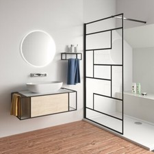 200cm Walk In Parete Per