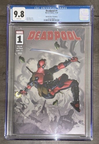 Gcg deadpool 1 - 9.8, silver