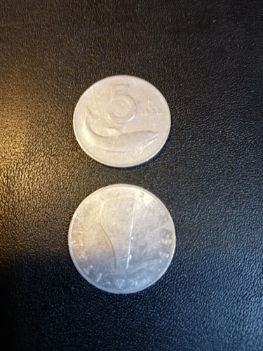 Lotto 452 monete - 5, lire
