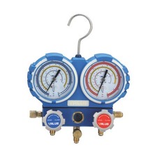 GRUPPO MANOMETRICO ANALOGICO A 2 VIE PER CONDIZIONAMENTO R32-R410A-R407C-R134...