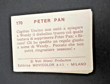 MANCOLISTA FIGURINE WALT DISNEY MOVICOLOR ELAH PETER PAN ORIGINALI 1965 NUOVE