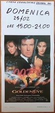 LOCANDINA FILM "007 GOLDENEYE"
