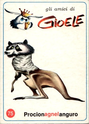 Figurina gli amici gioele - gli, di