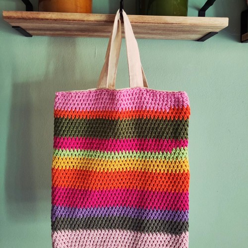 Borsa shopper uncinetto - shopper,