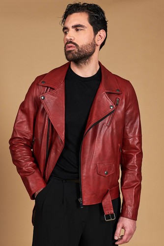 Chiodo uomo vera pelle - chiodo,