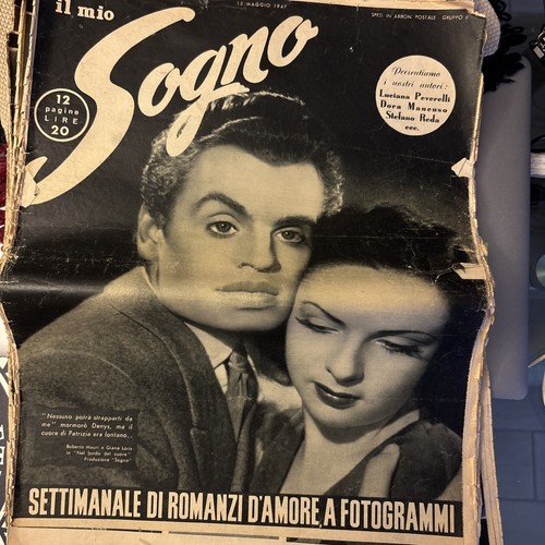 Fotoromanzo sogno 1947 - il,