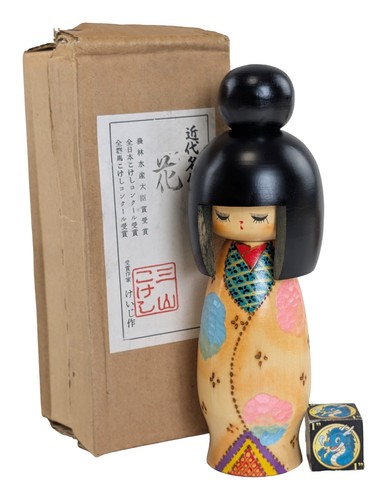 Bambola kokeshi creativa - bambola,