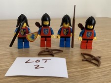 Lego Castle figure x4 e armi