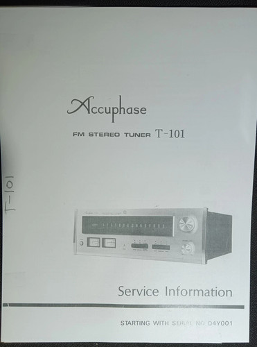 Accuphase 101 sintonizzatore - accuphase,