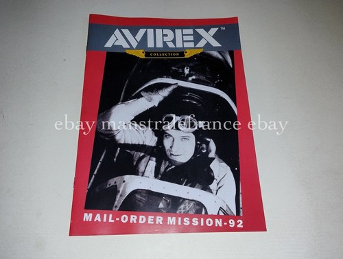 Avirex booklet sweden 1990s - avirex,
