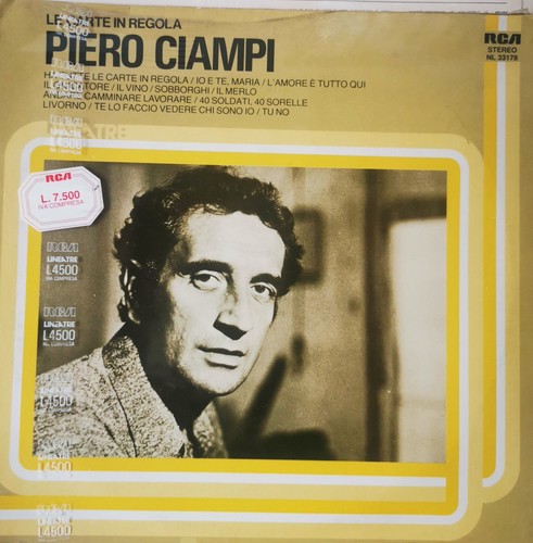 Piero ciampi le - ‎–, carte