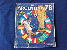 Album Panini Mondiali Argentina 78 Mondiali 1978 kpl., completo sticker book, ok-buono