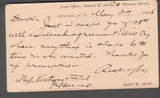 1886 cartolina ufficio legale