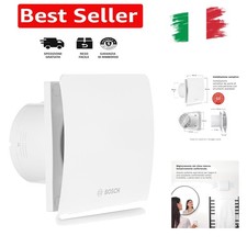 Bosch Aspiratore da bagno 1500 W 100 - Ventilatore da Bagno e Toilette per Co...