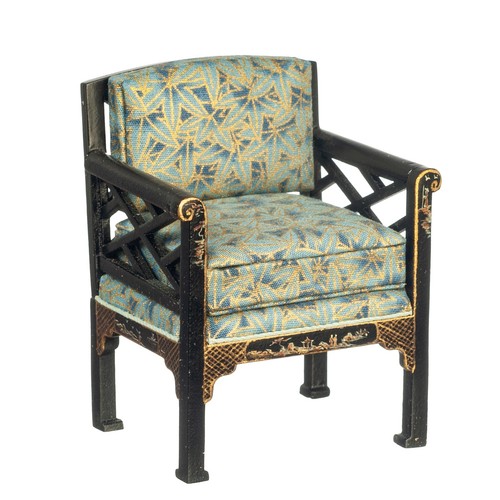 Poltrona cinese chippendale - cinese, in