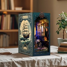 Book Nook 3D casa in miniatura