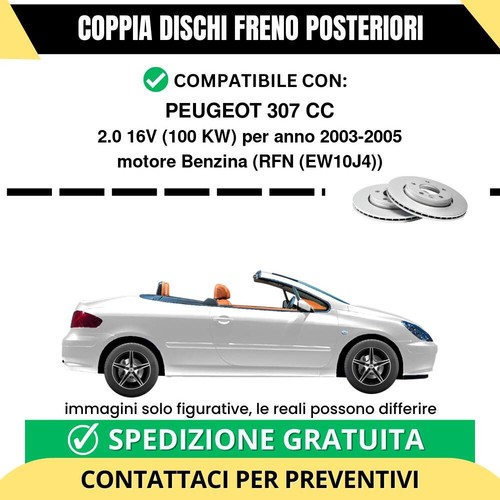 Coppia dischi freno - dischi, posteriori