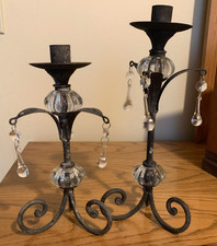 Candelieri in ferro battuto