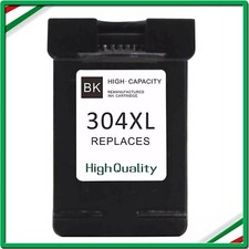 ✅ CARTUCCIA COMPATIBILE CON HP 304 XL NERO STAMPANTE DESKJET 3700 3720 3730 ✅