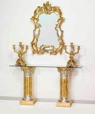 Colonna con specchiera - colonna,