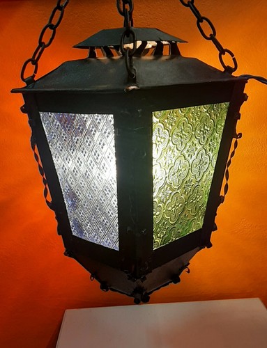 Antica lampada ferro - lampada,