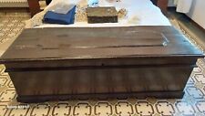 Cassapanca antica in noce scuro stile 800