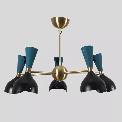 Lampadario sputnik anni 50 - lampadario,