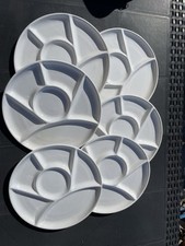 6 Piatti Da Bourguignonne , Usati Poco Come Nuovi