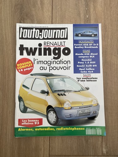 Revue auto journal 1992 - l'auto-journal, 18