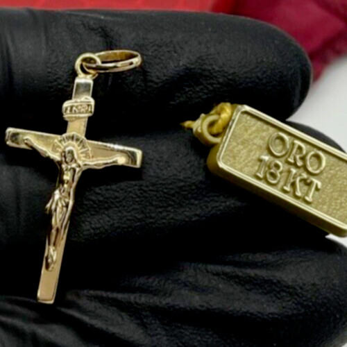 Croce gesù crocifisso oro - gesù,