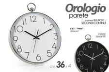 OROLOGIO DA PARETE TONDO 36*4
