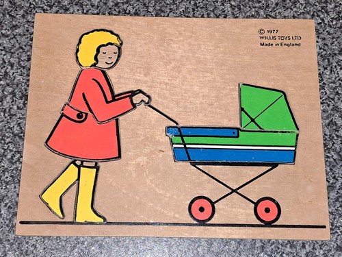 1977 vintage legno - 1977, puzzle
