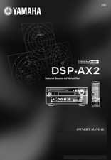 Yamaha DSP-AX2 - Amplificatore