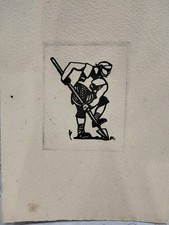 DUILIO CAMBELLOTTI PREGEVOLE ex libris MILES AGRICOLA CONQUISTA DELLA TERRA agro