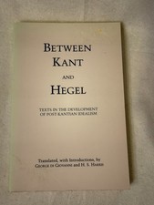 BETWEEN KANT AND HEGEL George