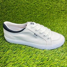 Scarpe da passeggio Keds Center ll donna taglia 5,5 bianche sportive in tela sneakers