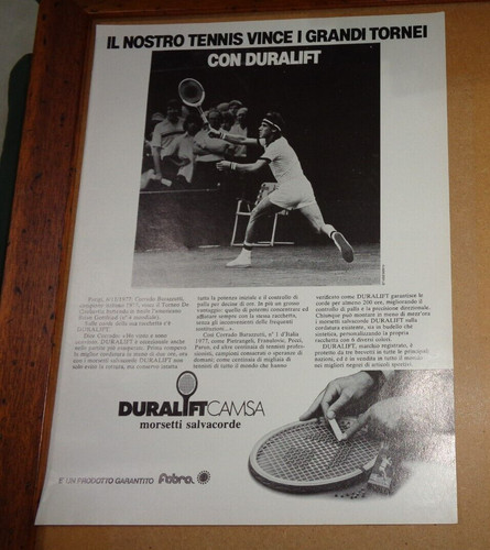 Pubblicità tennis 1978 - tennis,