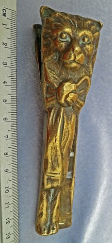 Rare antique brass nut - ,