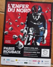 Cyclisme affiche course Paris-Roubaix Hommes 2023