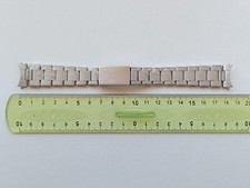 Bracciale Rivettato tipo Oyster "generico" in acciaio - Ansa mm 20