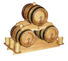 Botti rovere 3pz 2l - di,