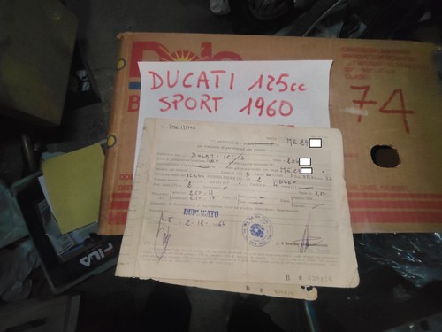 Moto epoca ducati sport 125cc - ducati,