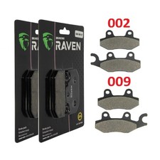 2 Kit plaquettes frein Av Ga et Av Dr Pour Kawasaki KVF 750 Brute Force  de 2005