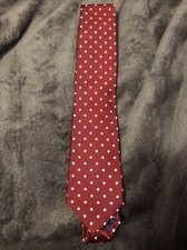 cravatta rossa a pois royal